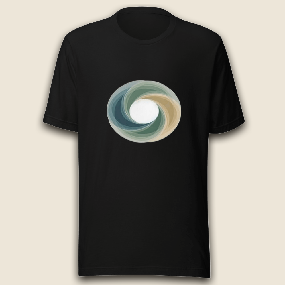 Zen Ensō Kreis T-Shirt – Ruhe und Gelassenheit