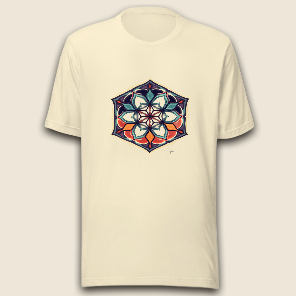 Mandala Edel auf Natur