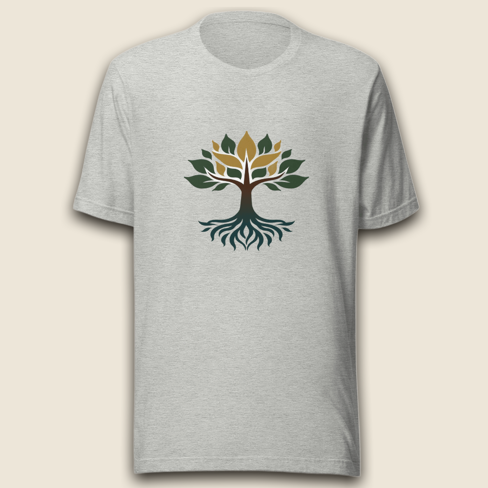 Lebensbaum T-Shirt – Spirituelles grafisches Emblem