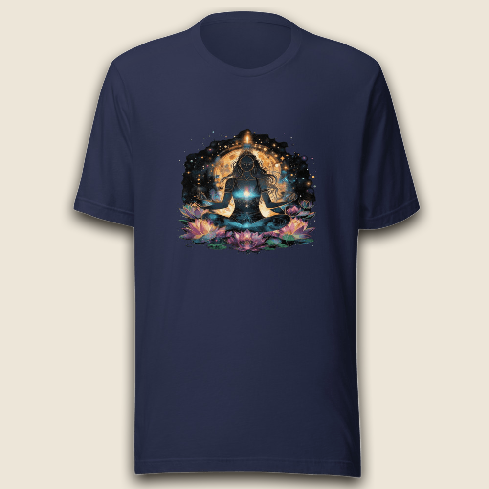 Yoga Spirit T-Shirt – Kosmische Erleuchtung