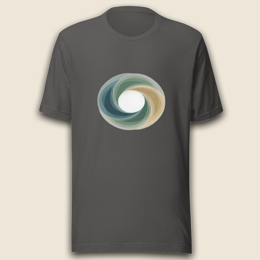 Zen Ensō Kreis T-Shirt – Ruhe und Gelassenheit