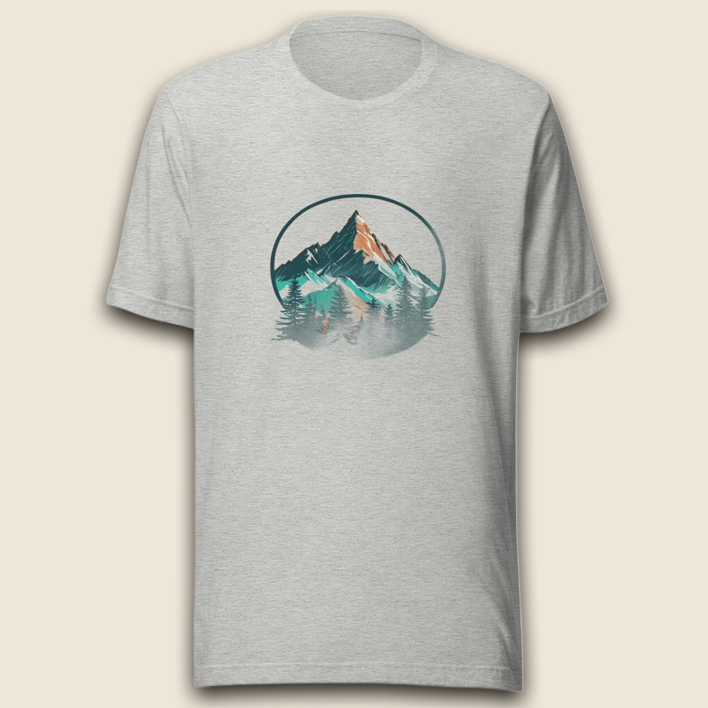 Nebelberg T-Shirt – Gipfel der Ruhe