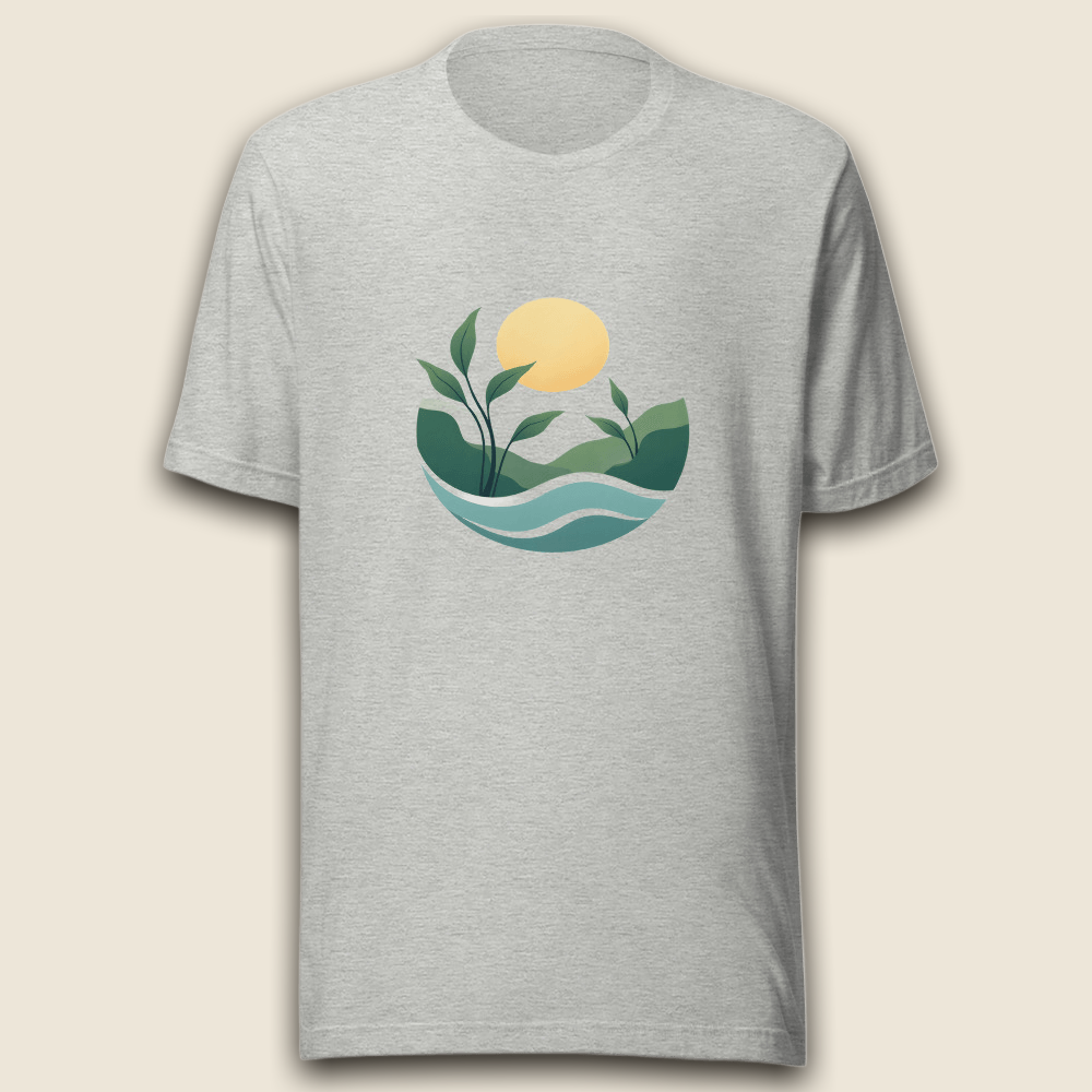 Atme Durch Achtsamkeit – T-Shirt für ruhige Momente