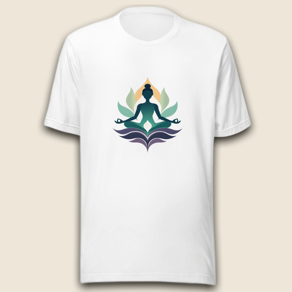 Yoga Lotus T-Shirt – Stille Balance
