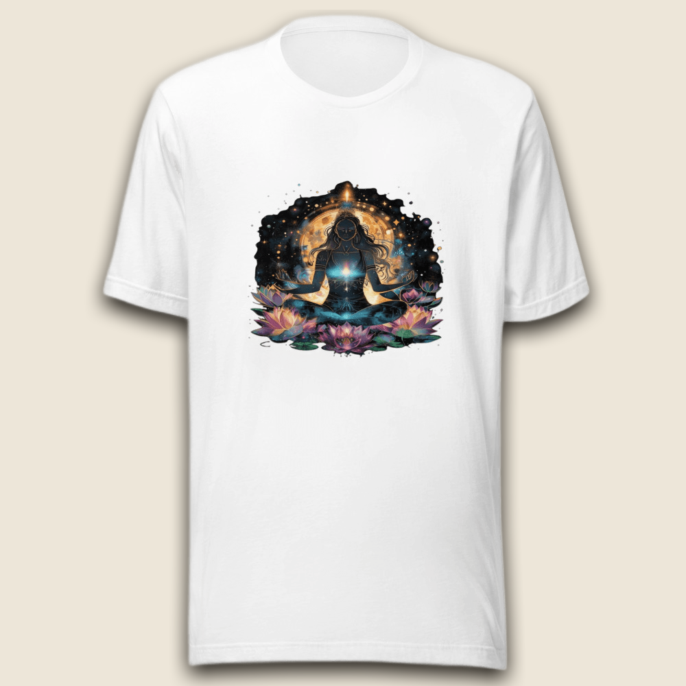 Yoga Spirit T-Shirt – Kosmische Erleuchtung