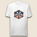 Mandala Edel auf Weiß