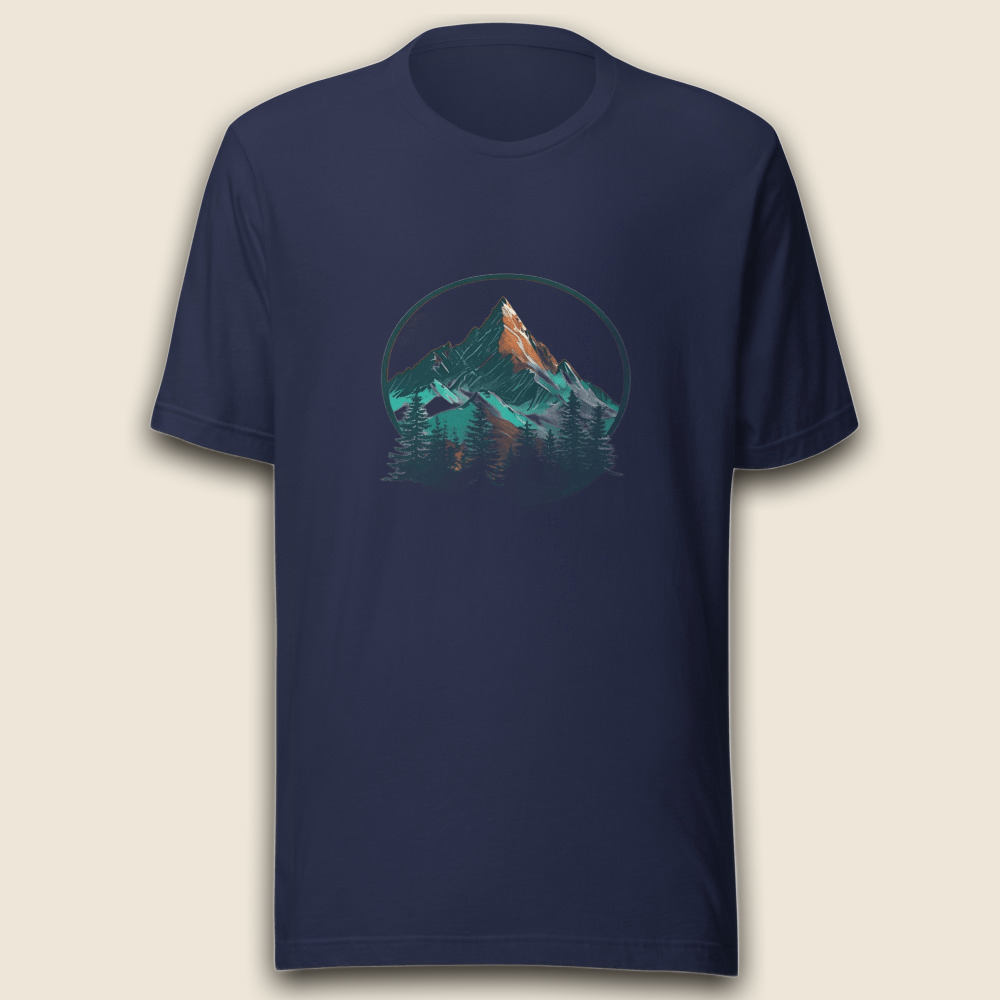 Nebelberg T-Shirt – Gipfel der Ruhe