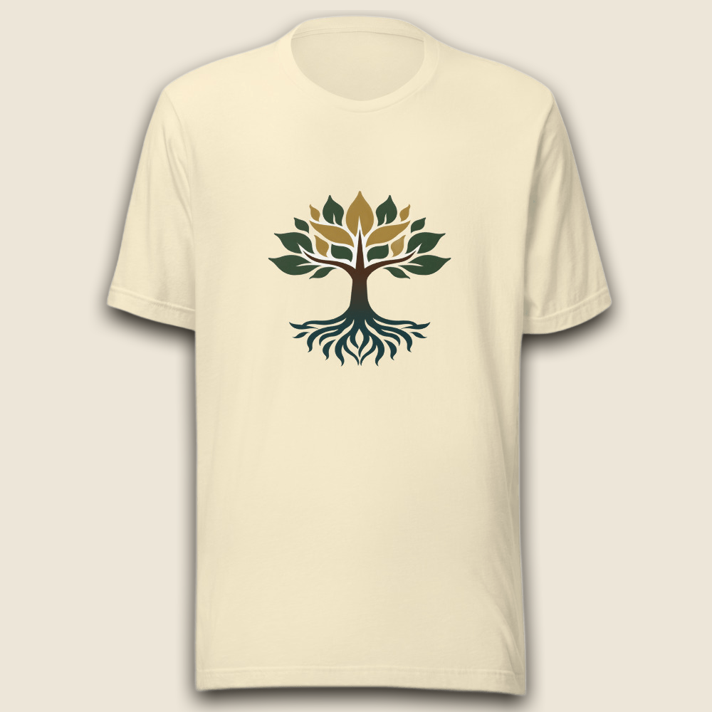 Lebensbaum T-Shirt – Spirituelles grafisches Emblem