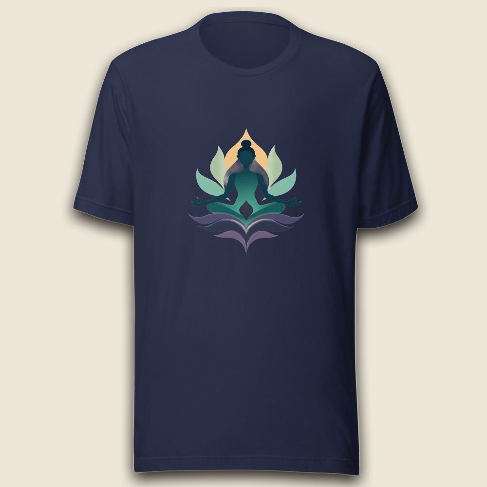 Yoga Lotus T-Shirt – Stille Balance